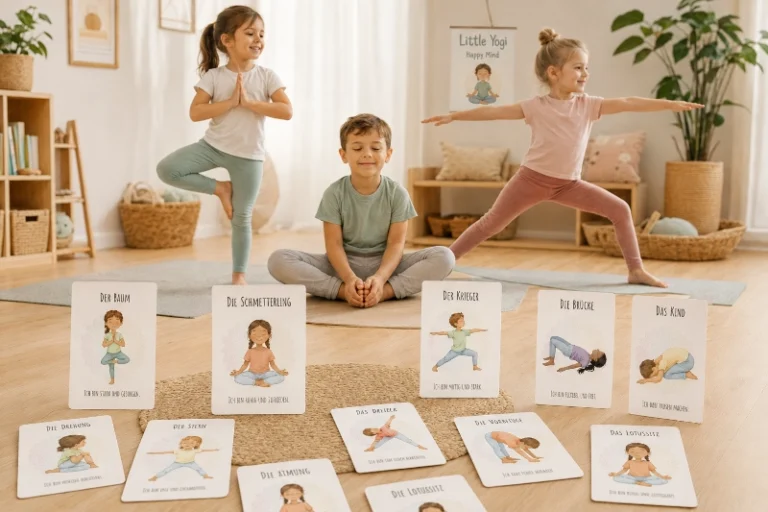 Yoga Karten für Kinder