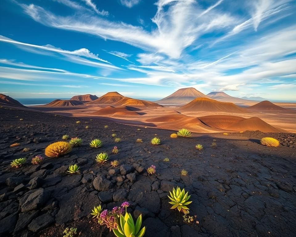 Vulkanlandschaften Lanzarote