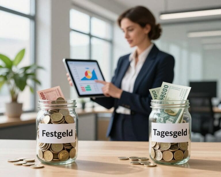 Festgeld oder Tagesgeld