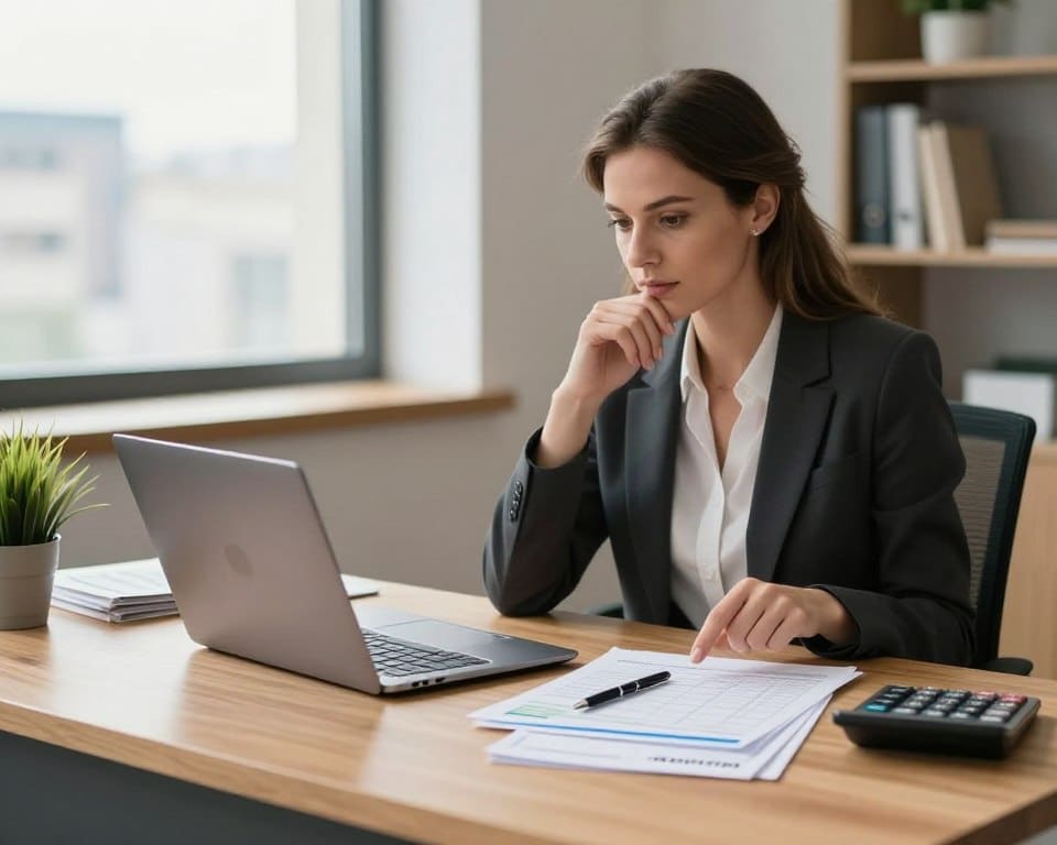 private und geschäftliche Finanzen trennen